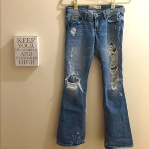 Hollister distress jeans